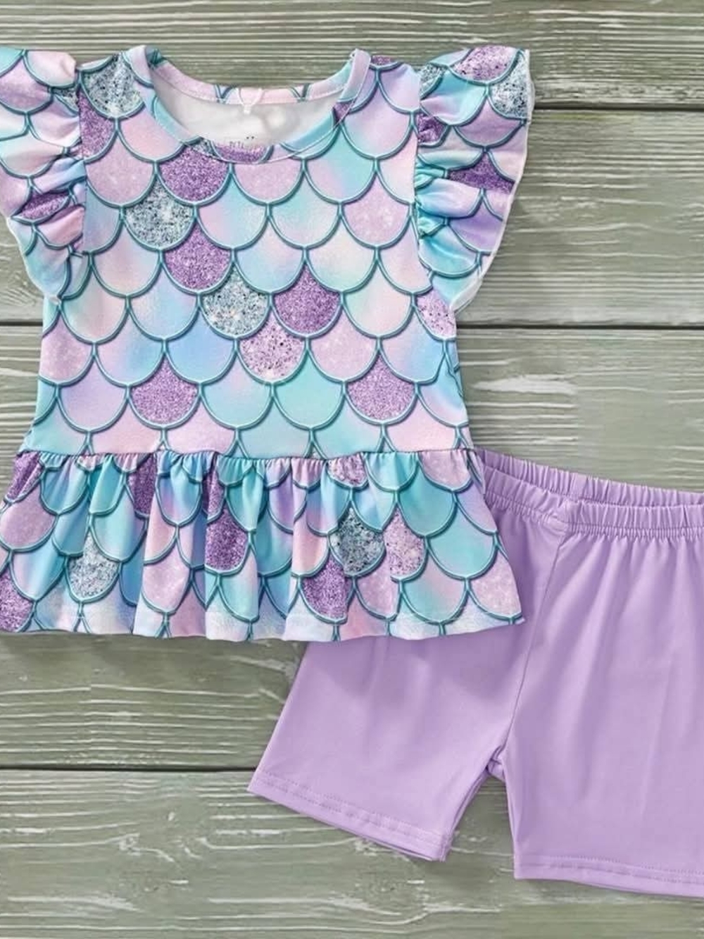 "SEA SIREN" p+lush=Plush Cloud Soft Fabric NWT